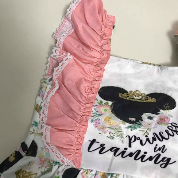 Minnie mouse cute dress lace ruffles - Picture 6 of 6